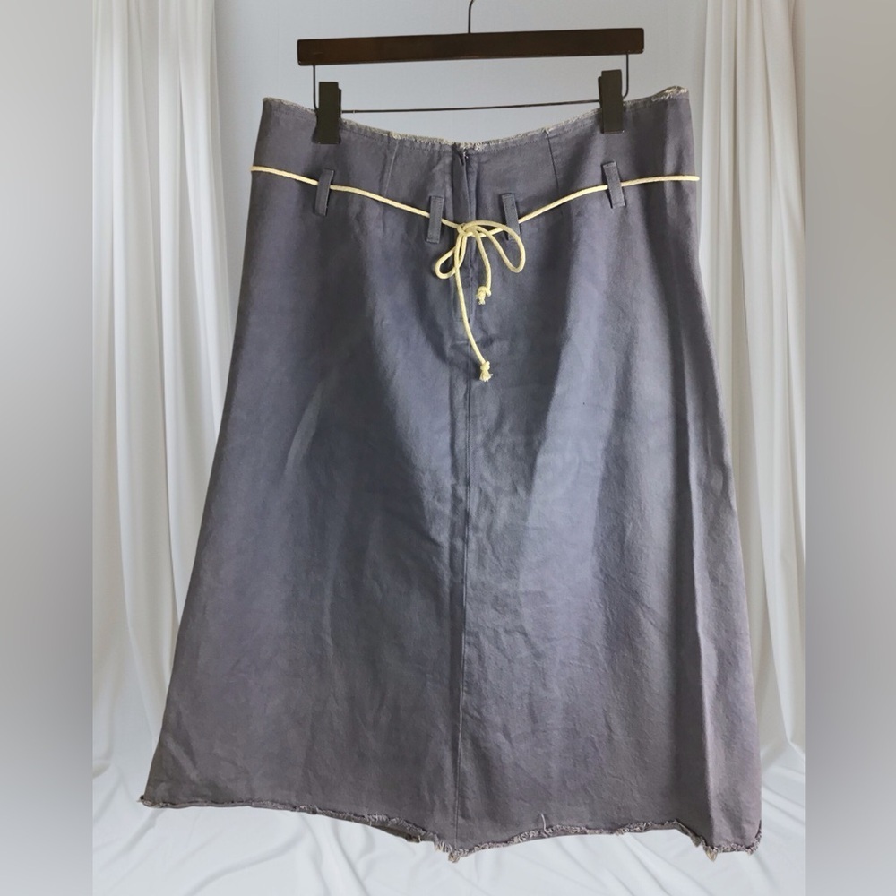 LEVI'S® X EMMA CHAMBERLAIN MIDI SKIRT Denim Size XL - Picture 11 of 15